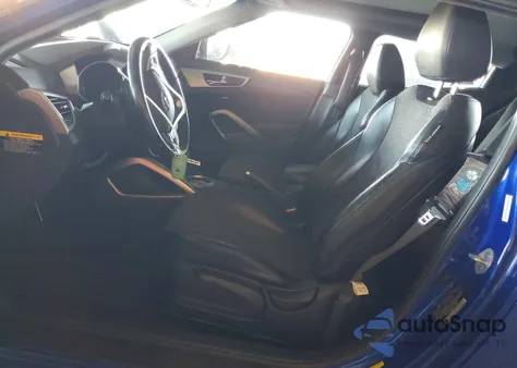 2013 Hyundai Veloster z USA, uszkodzony, nr VIN KMHTC6ADXDU142391